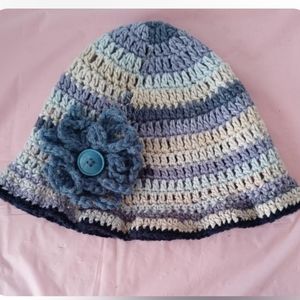 Sun Hat Toddler Girl Denim